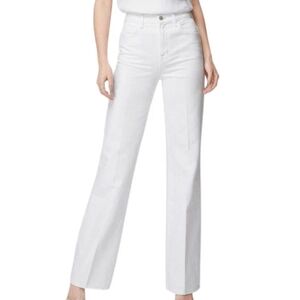 J Brand Joan High Rise Wide Leg Jean in White Size 31